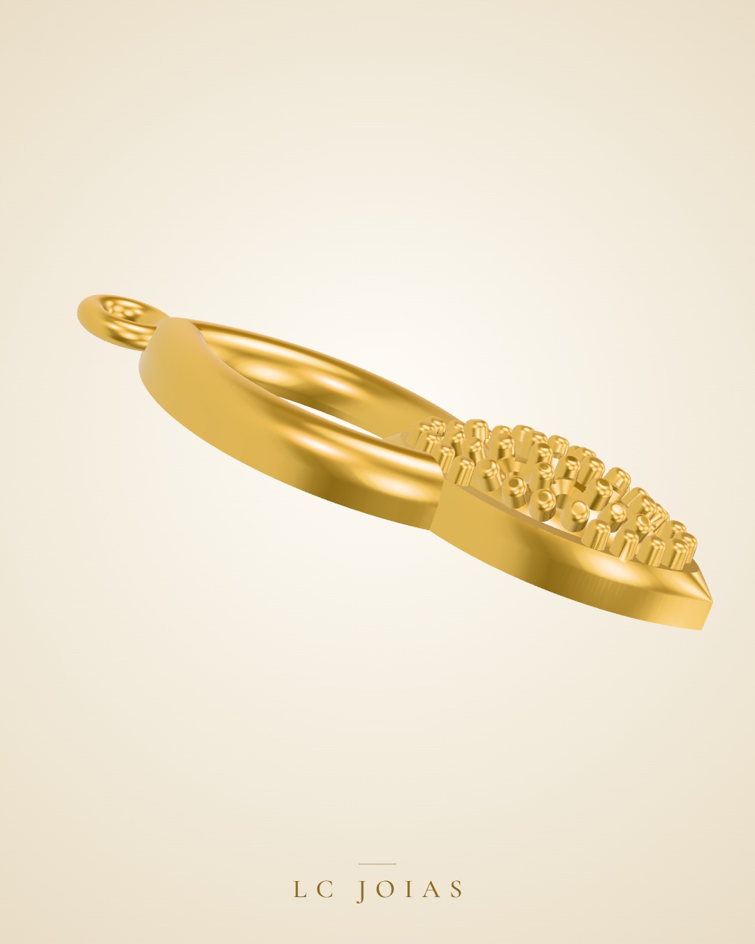 Brinco 7793 br 01 em ouro