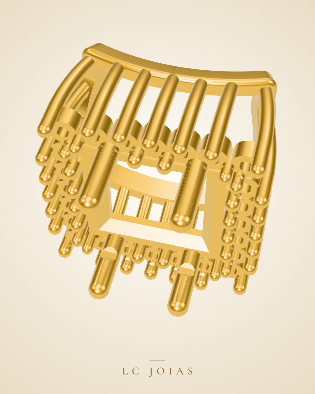 Anel 449 z an em ouro