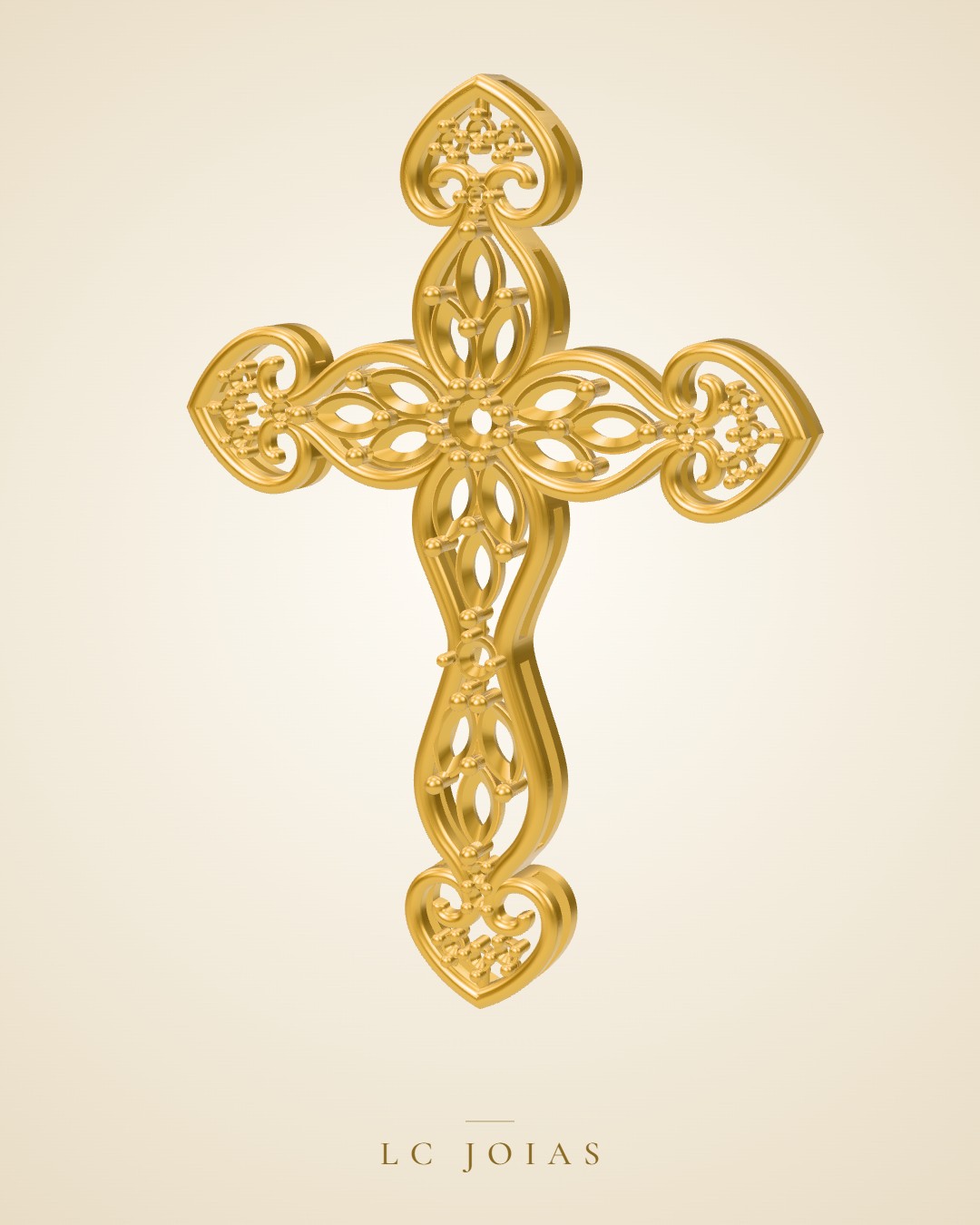 Pingente 7015 pg em ouro