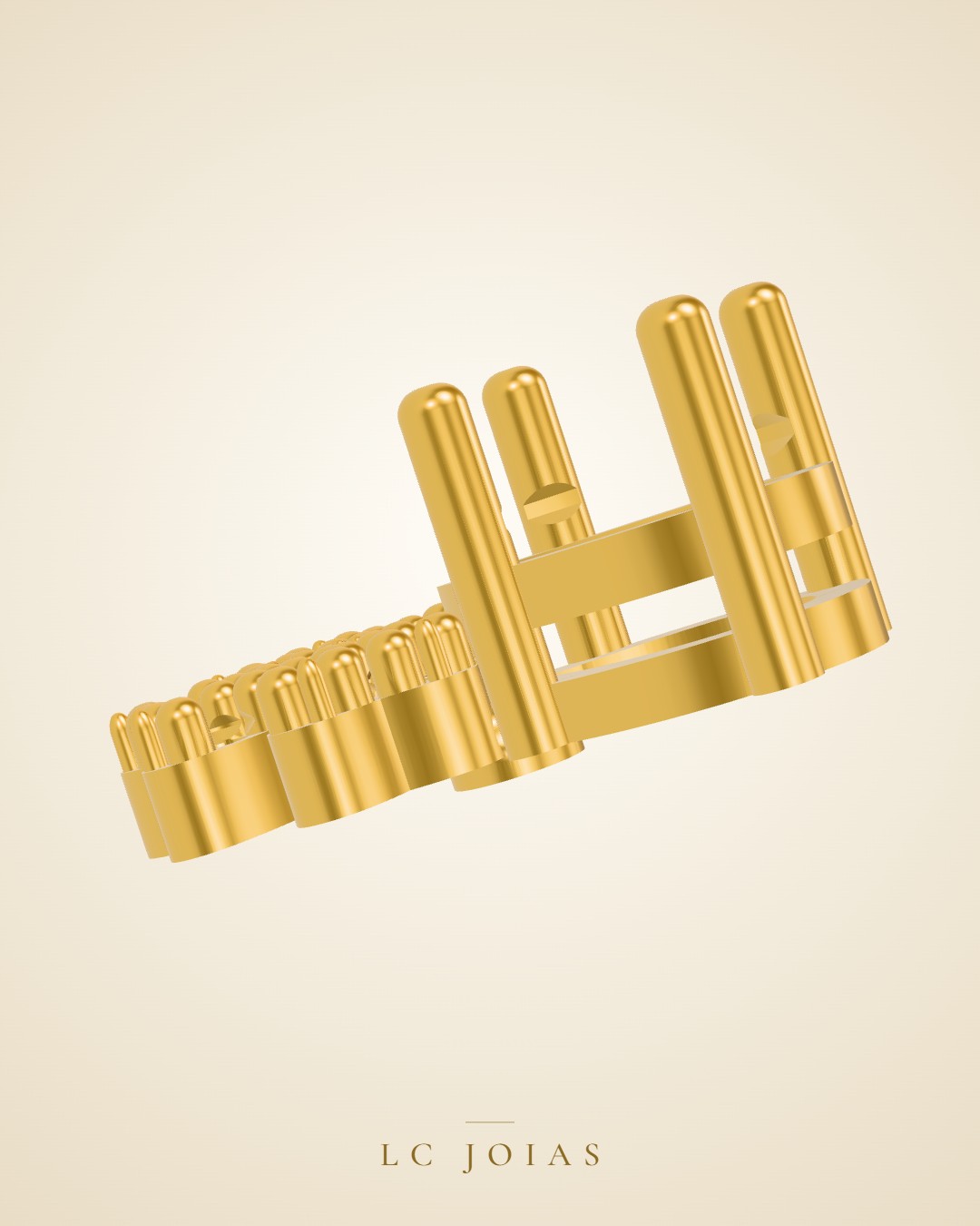 Brinco 1188 z br em ouro