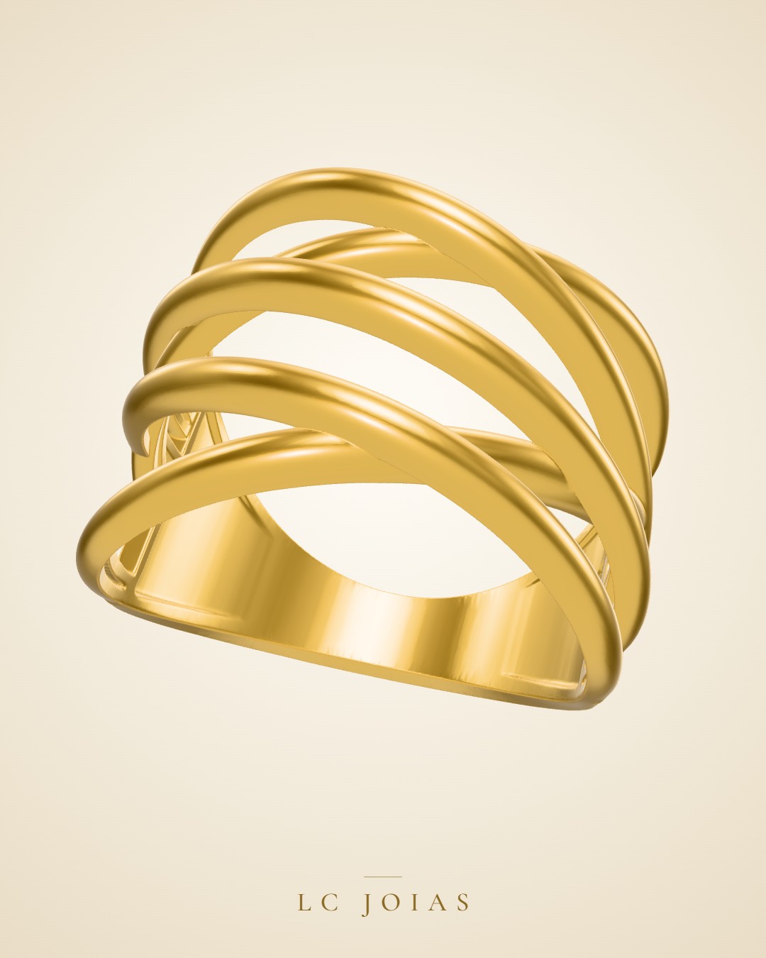 Anel 7354 an em ouro