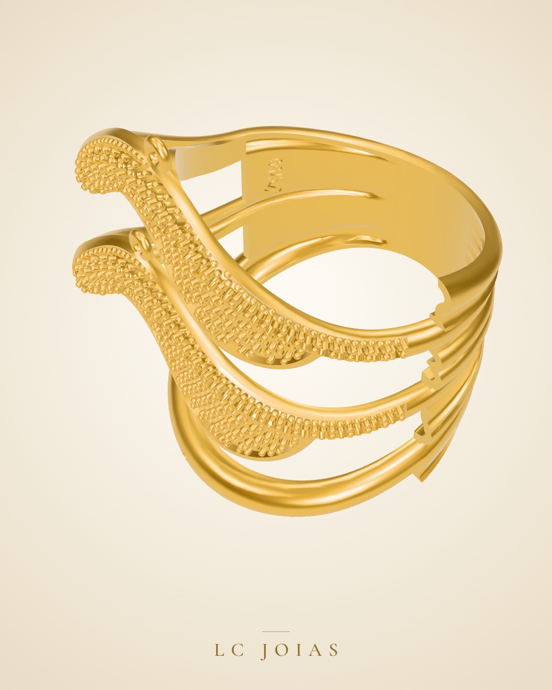 Anel 6211an em ouro