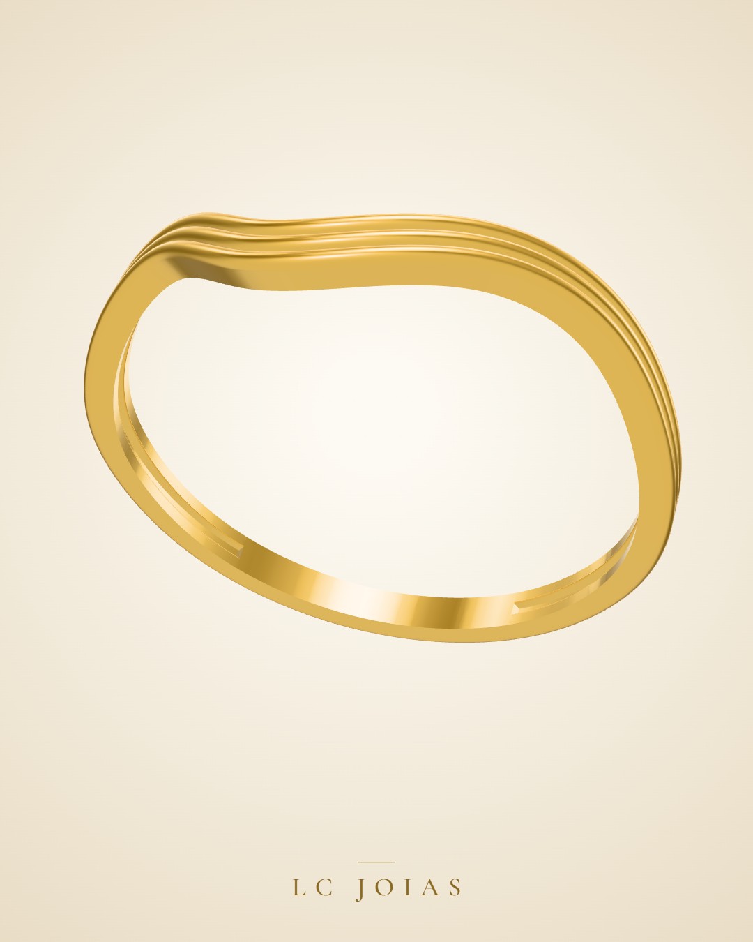 Anel anel-3503 red em ouro