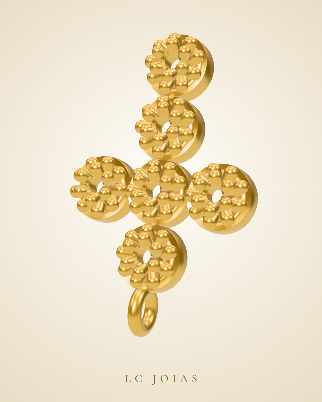 Pulseira 7648 pul c em ouro