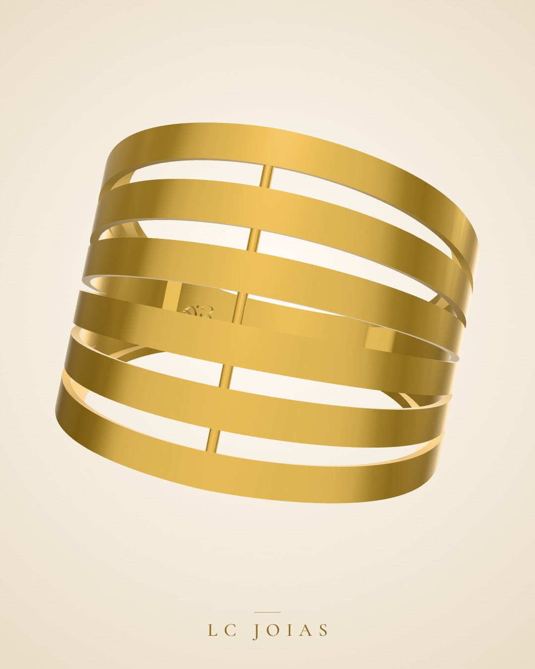 Anel 7607 an em ouro