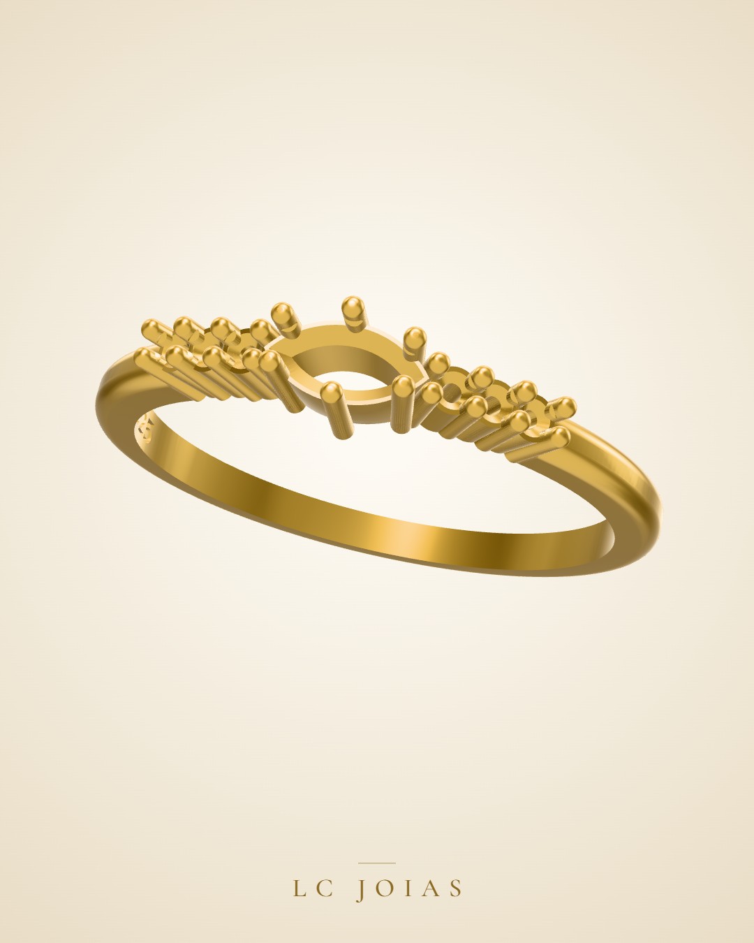 Anel ag 2220 an 18 em ouro