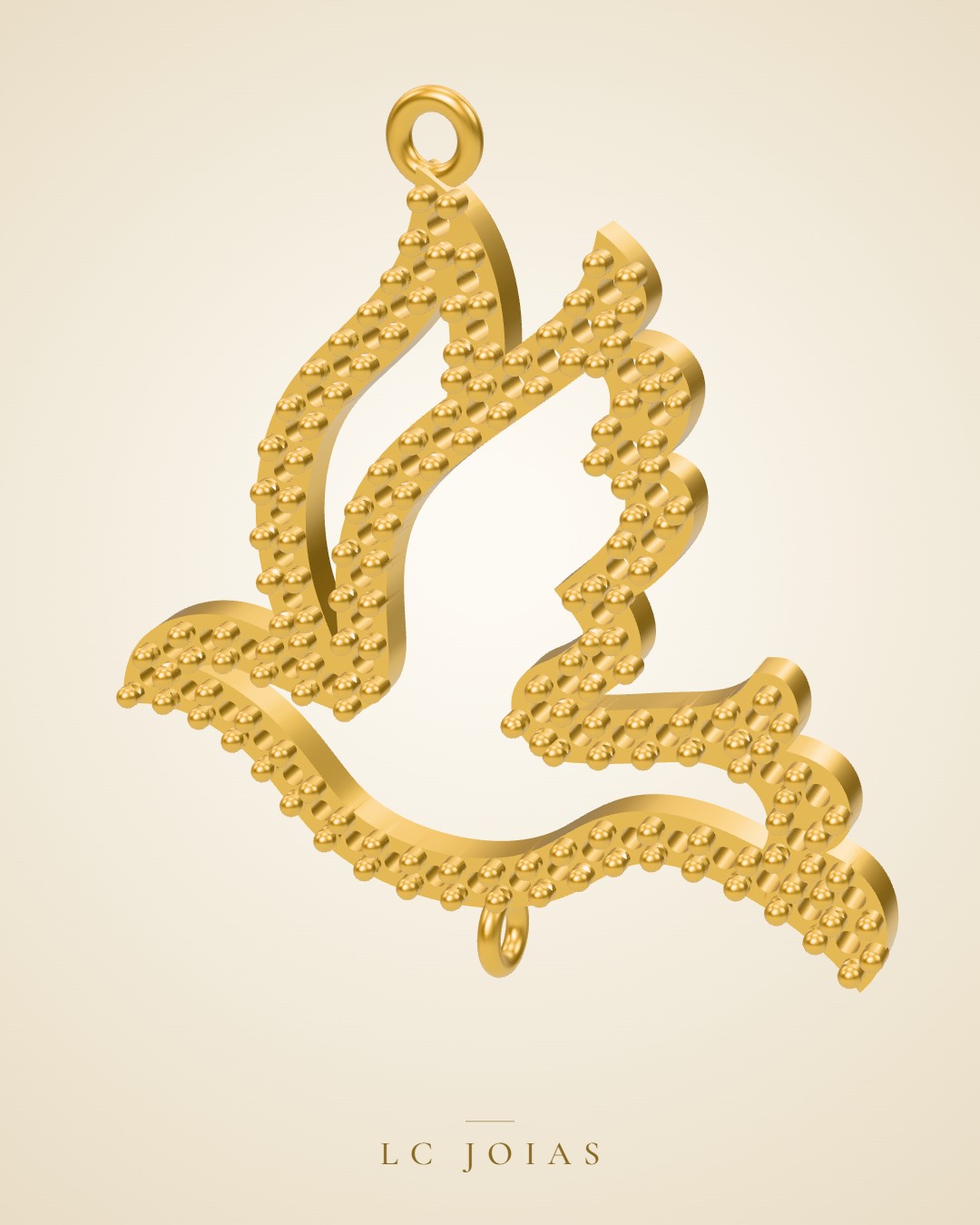 Pingente 1500 pg em ouro