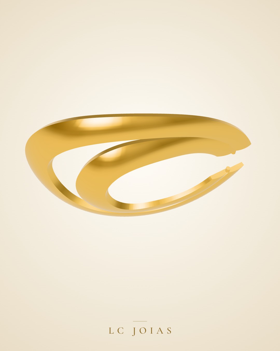 Anel 3640 anel aplik em ouro