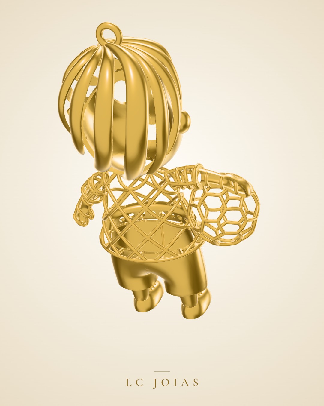 Pingente 7993 pd pg.stl s em ouro