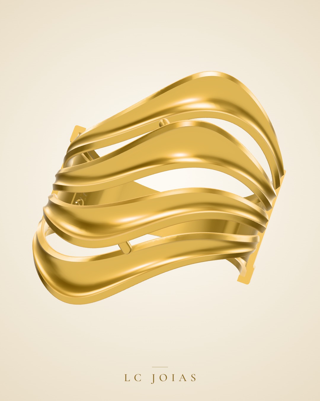 Anel 7813 an em ouro
