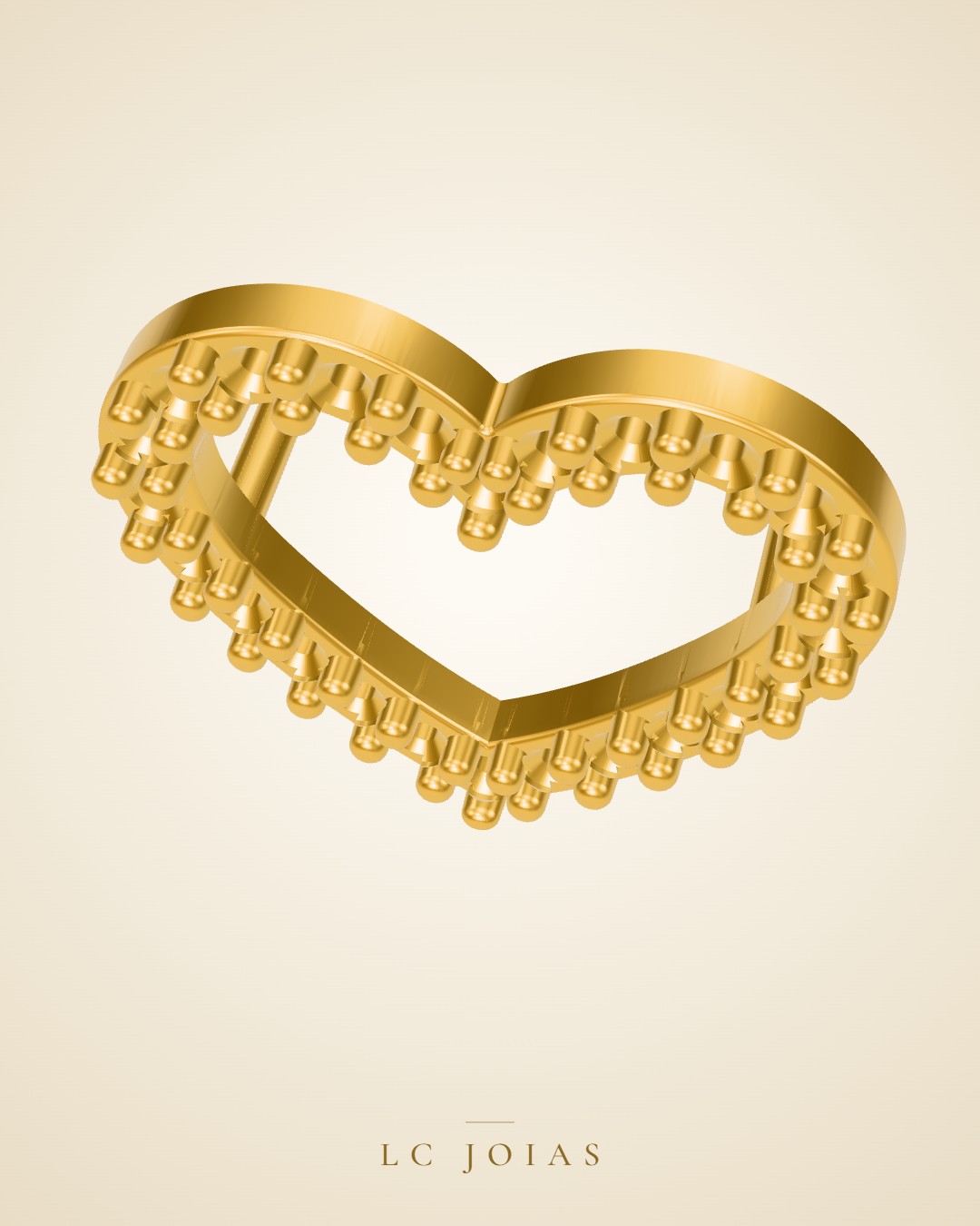 Anel 7359 an aplique em ouro