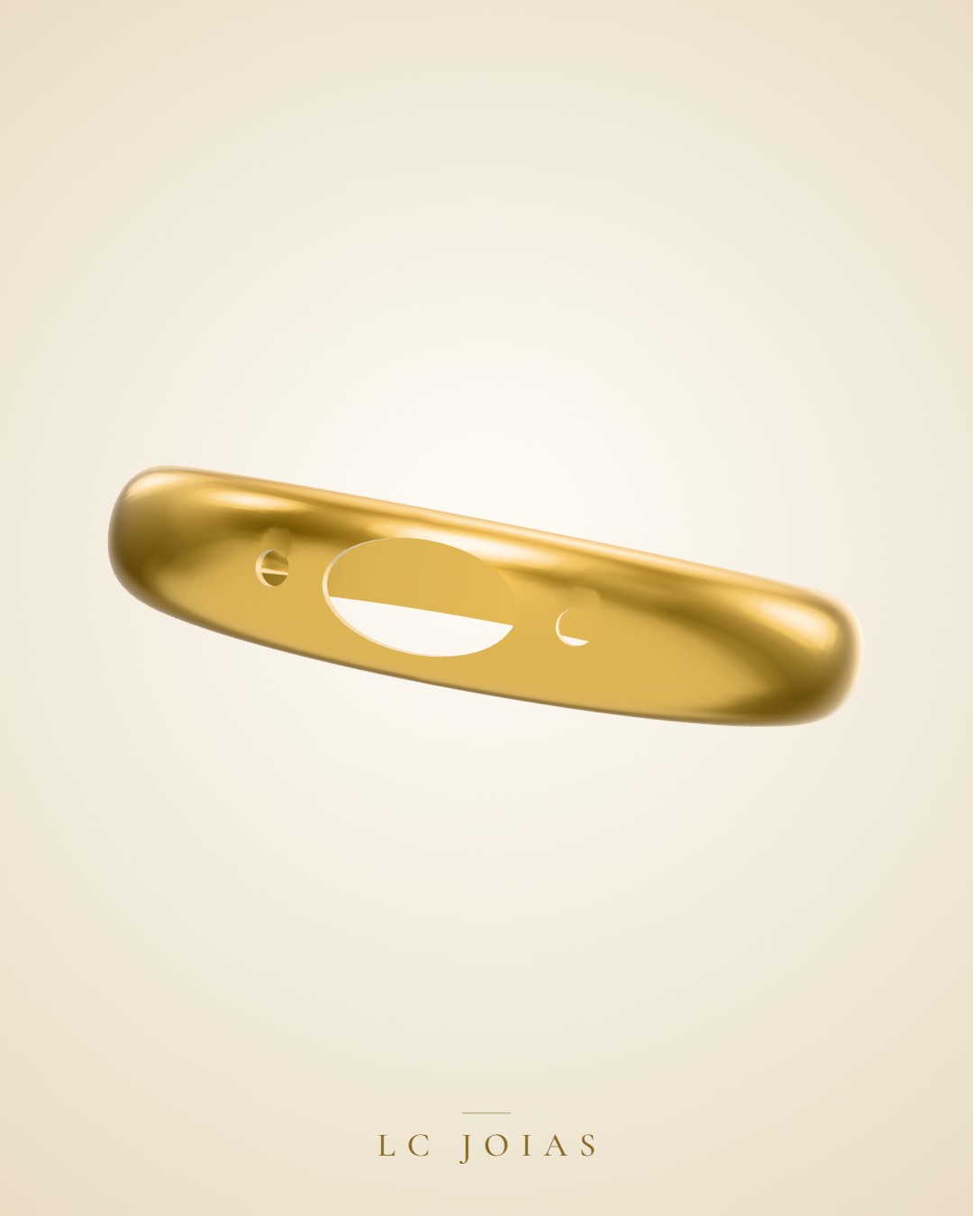Anel 1327 z an em ouro