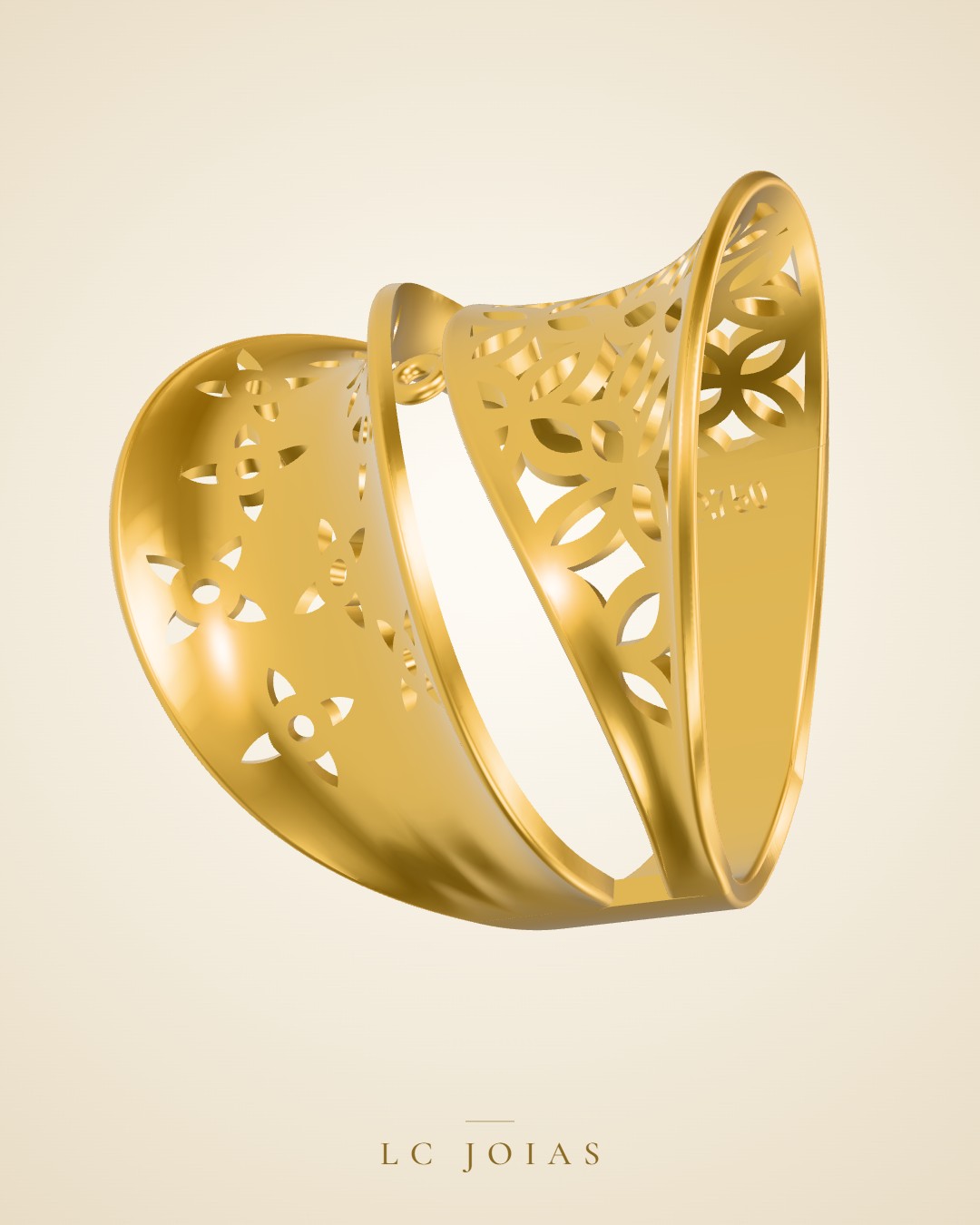 Anel 7749 an em ouro