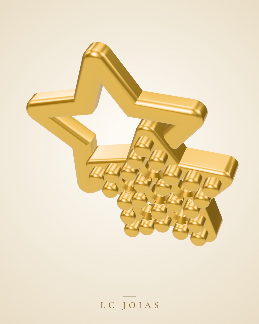 Brinco d 0092 br 2 s em ouro
