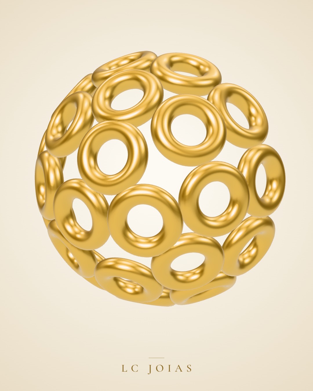 Pingente 7754 pg b em ouro
