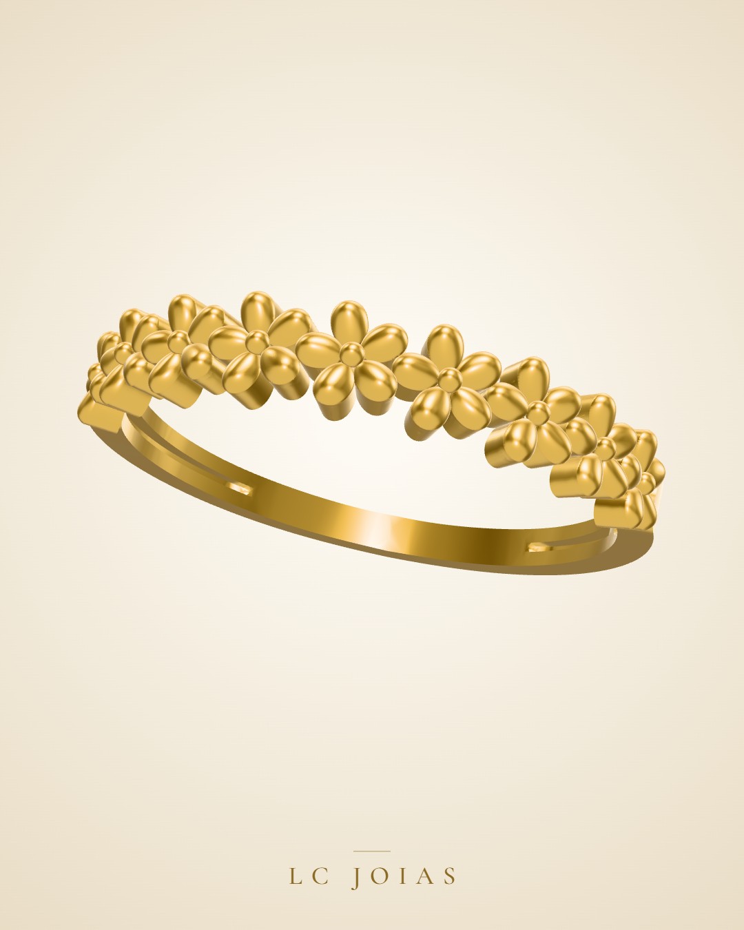Anel 6517 an em ouro