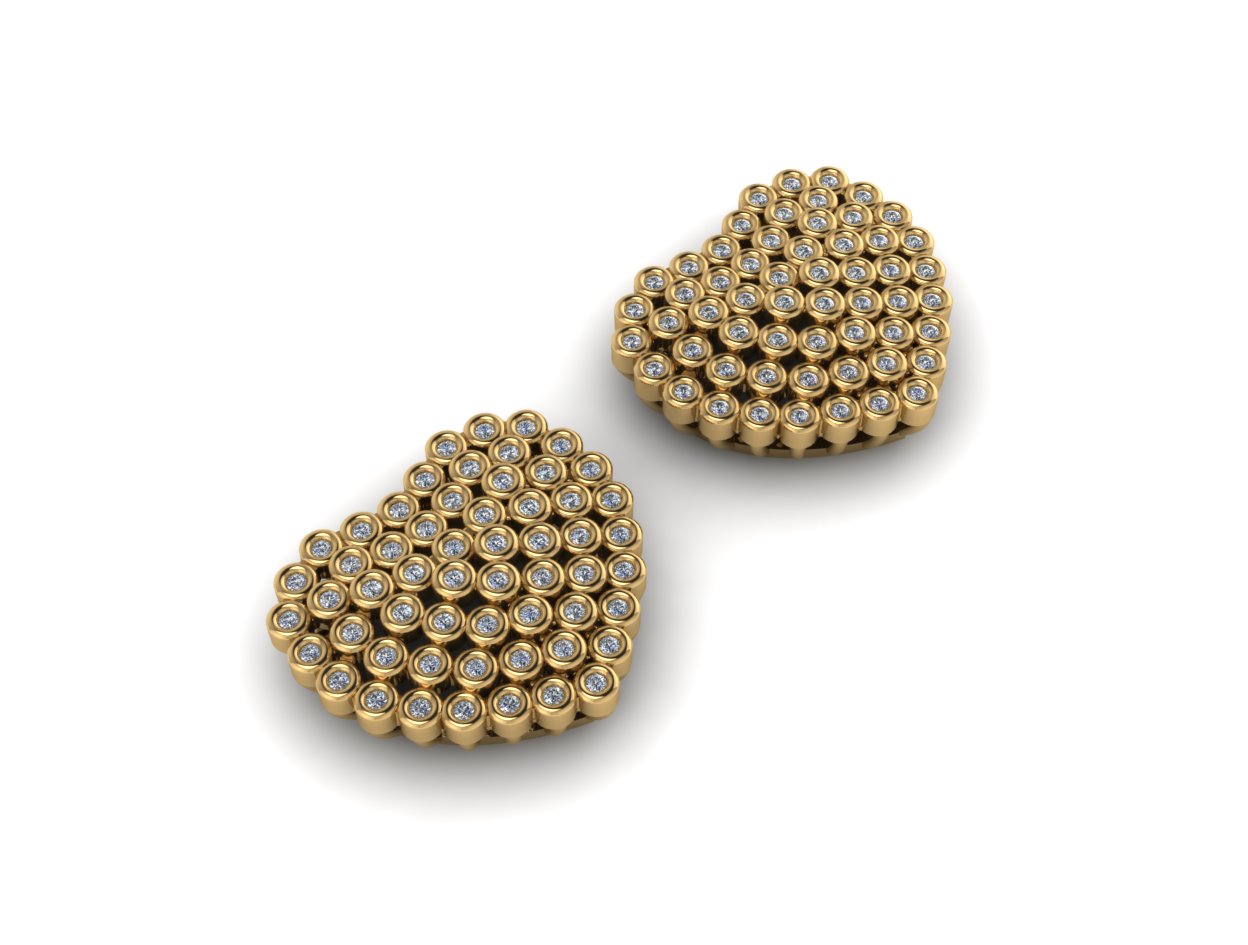 Brinco 7243 br em ouro