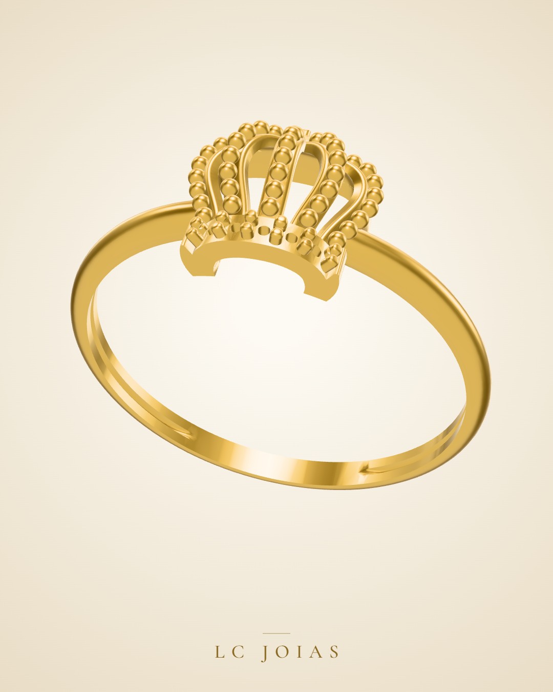 Anel 7165 an em ouro