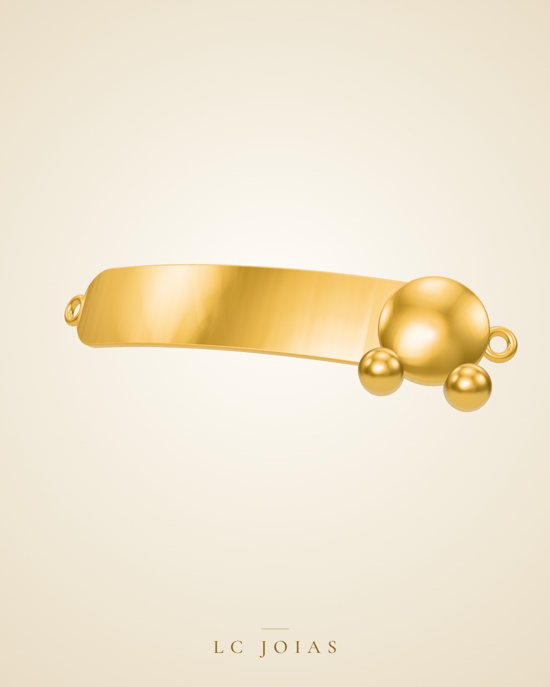 Pulseira pul mikei em ouro
