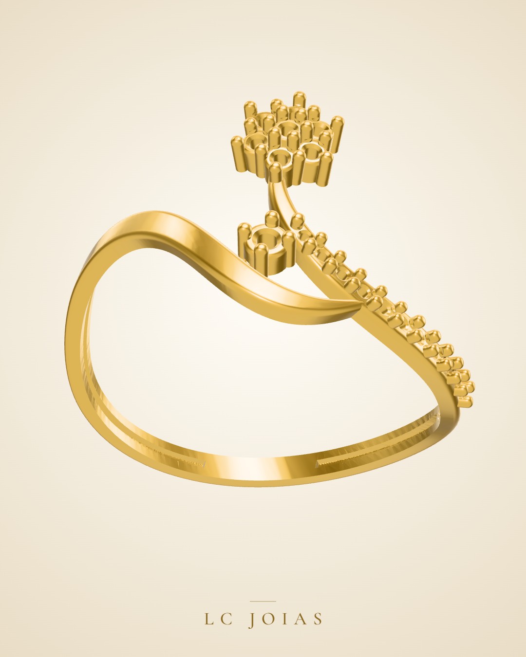 Anel z 2153 an em ouro