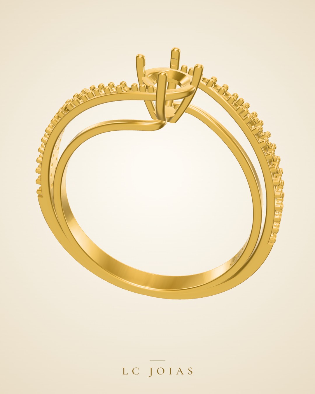 Anel 7866 an em ouro