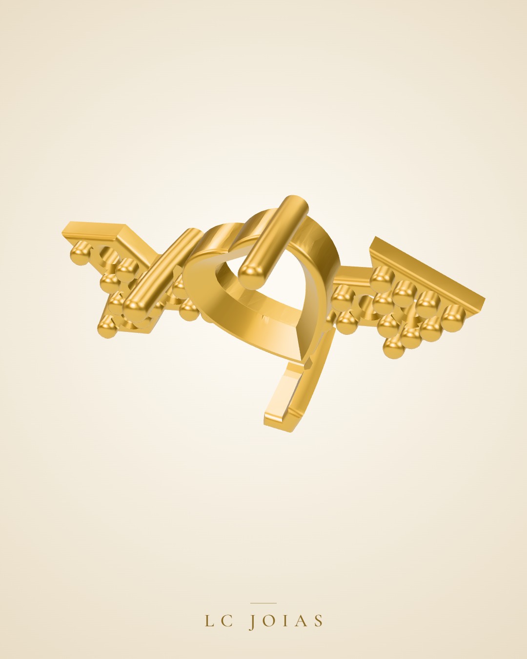 Brinco d 0086 br 1 s em ouro