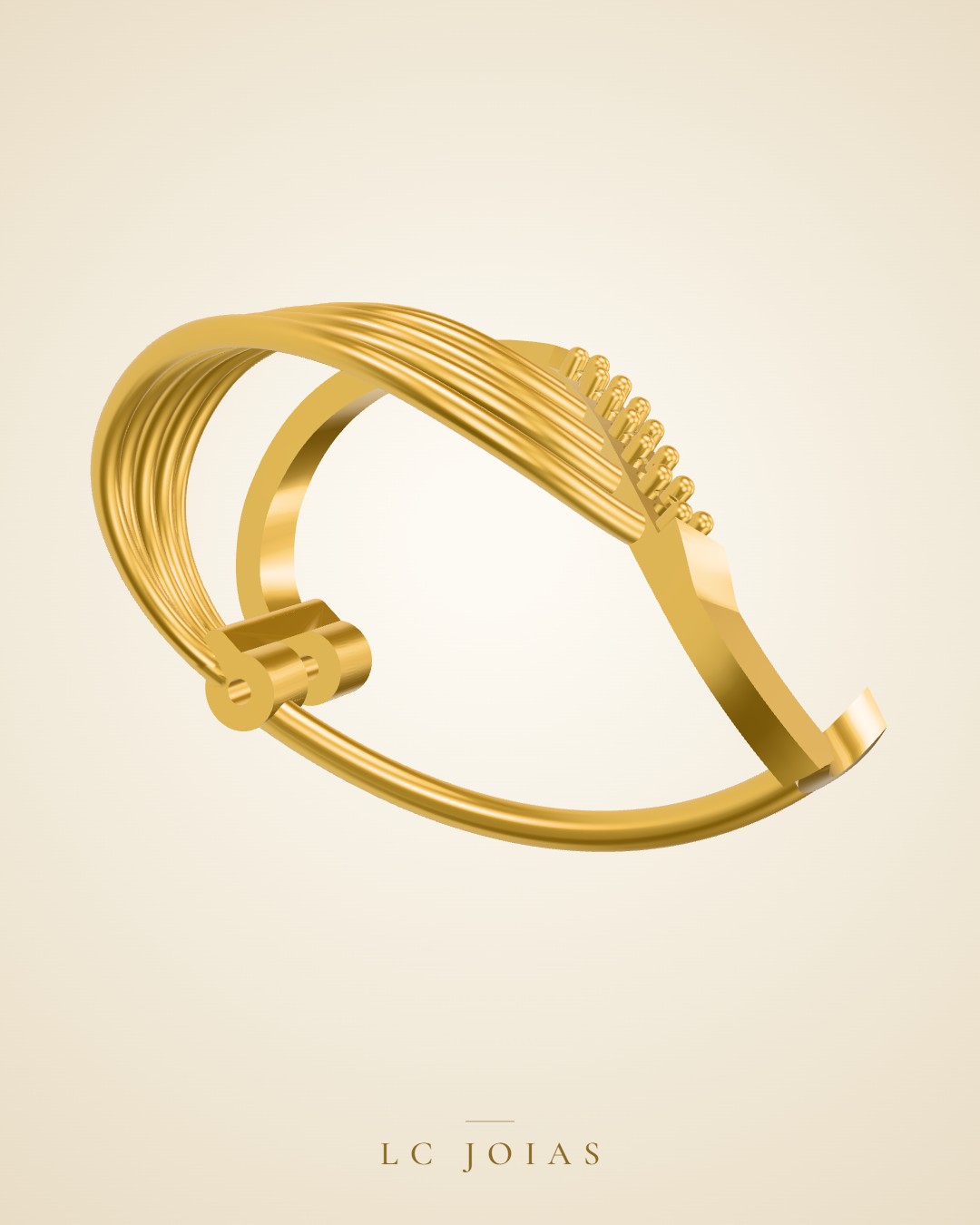 Brinco 8324 br espelhar em ouro