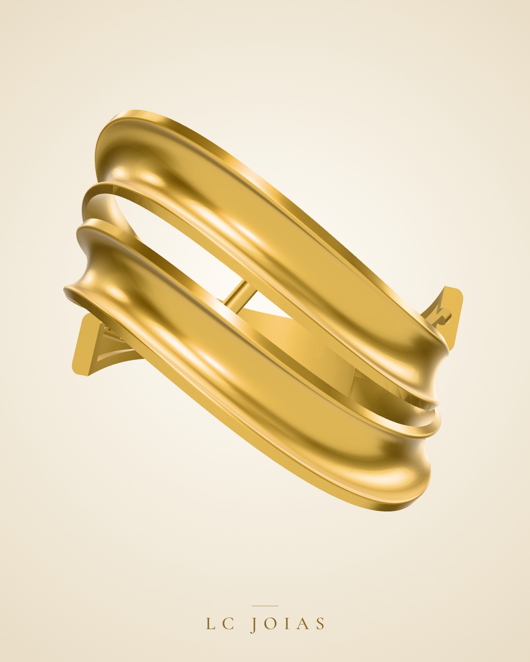 Anel 1136 z an em ouro