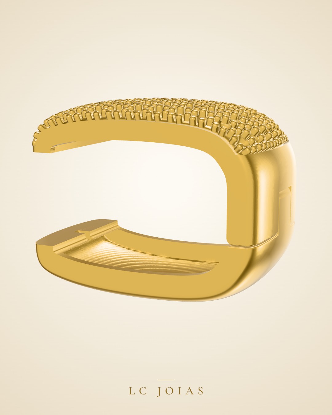 Brinco 961 br em ouro