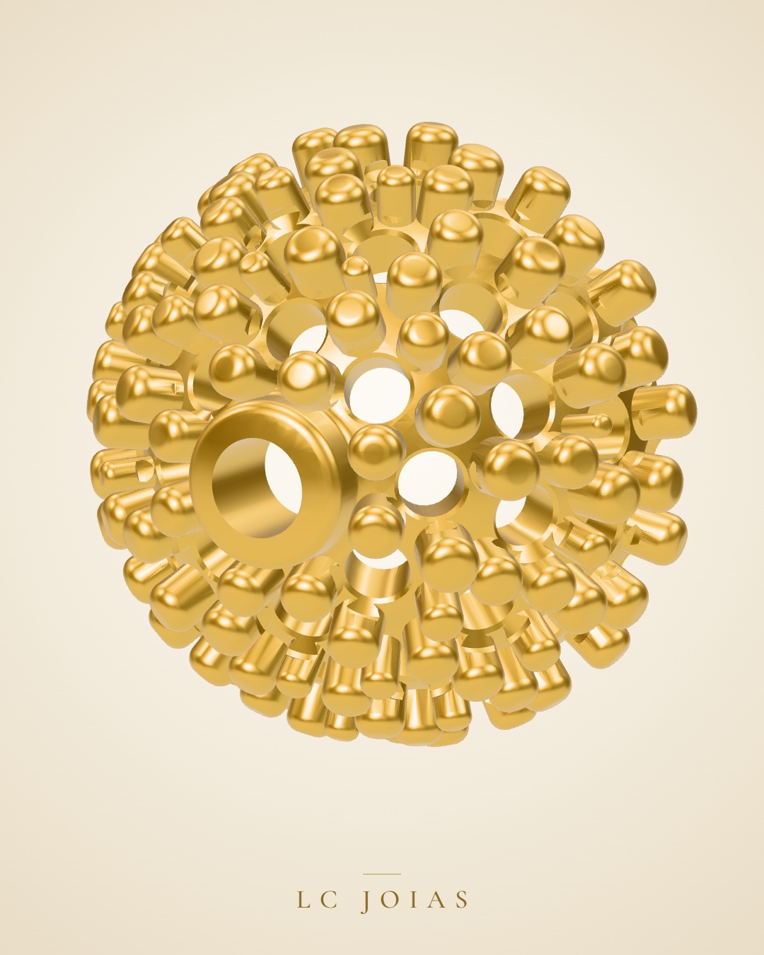 Pingente 1084 pg b em ouro