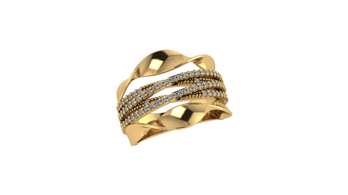 Anel 7929 an em ouro