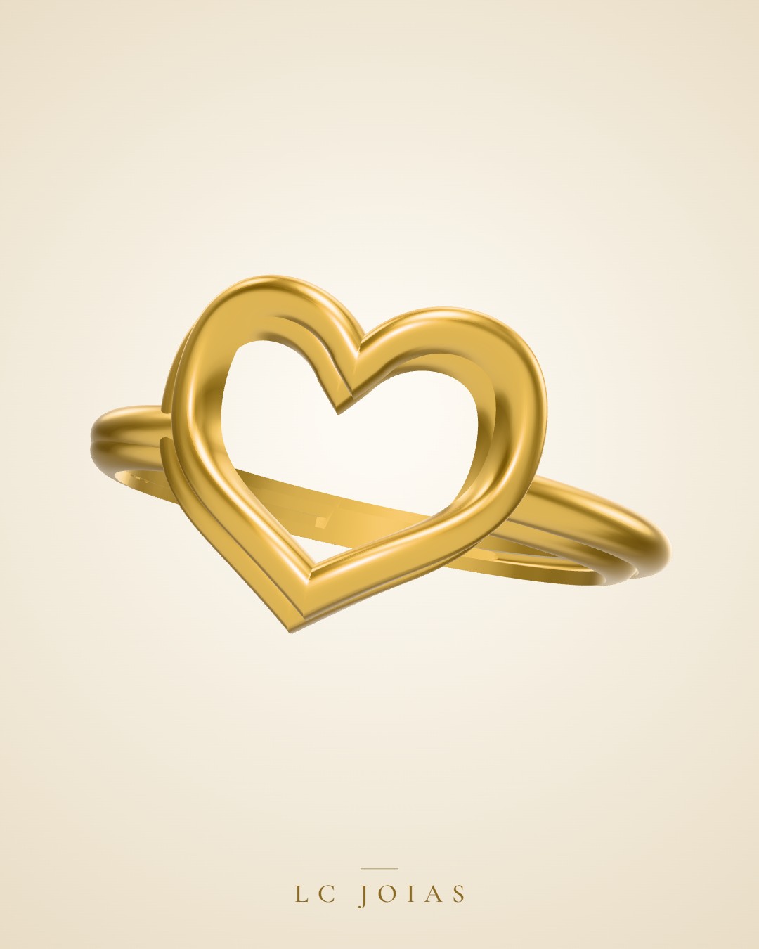Anel 979 z an p aro em ouro