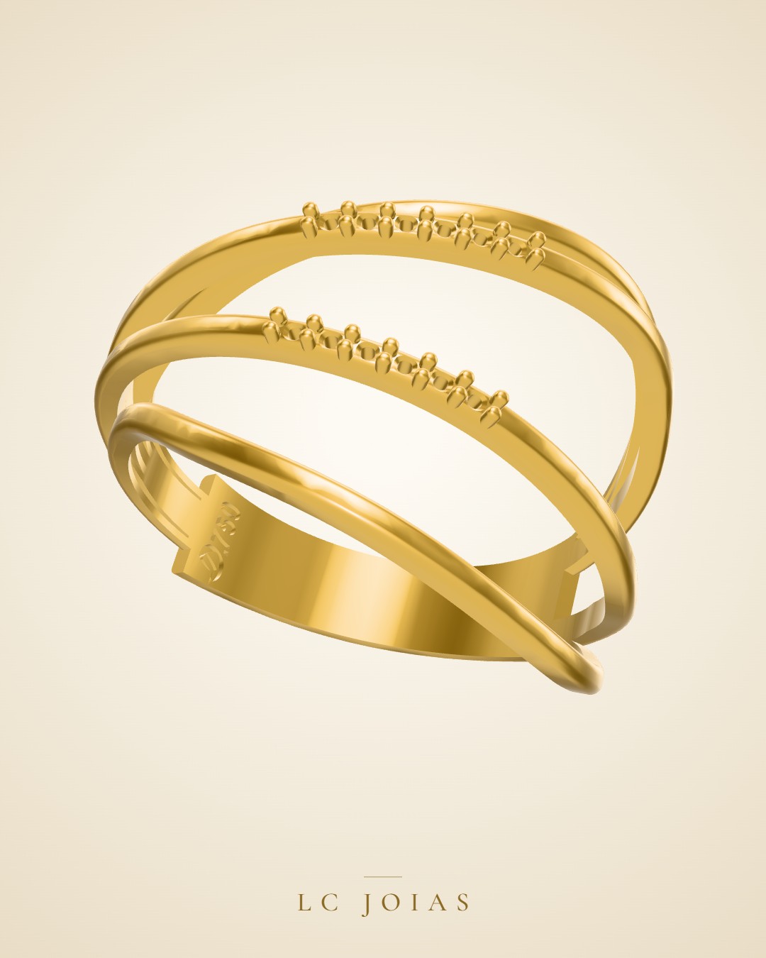 Anel 8358 an em ouro
