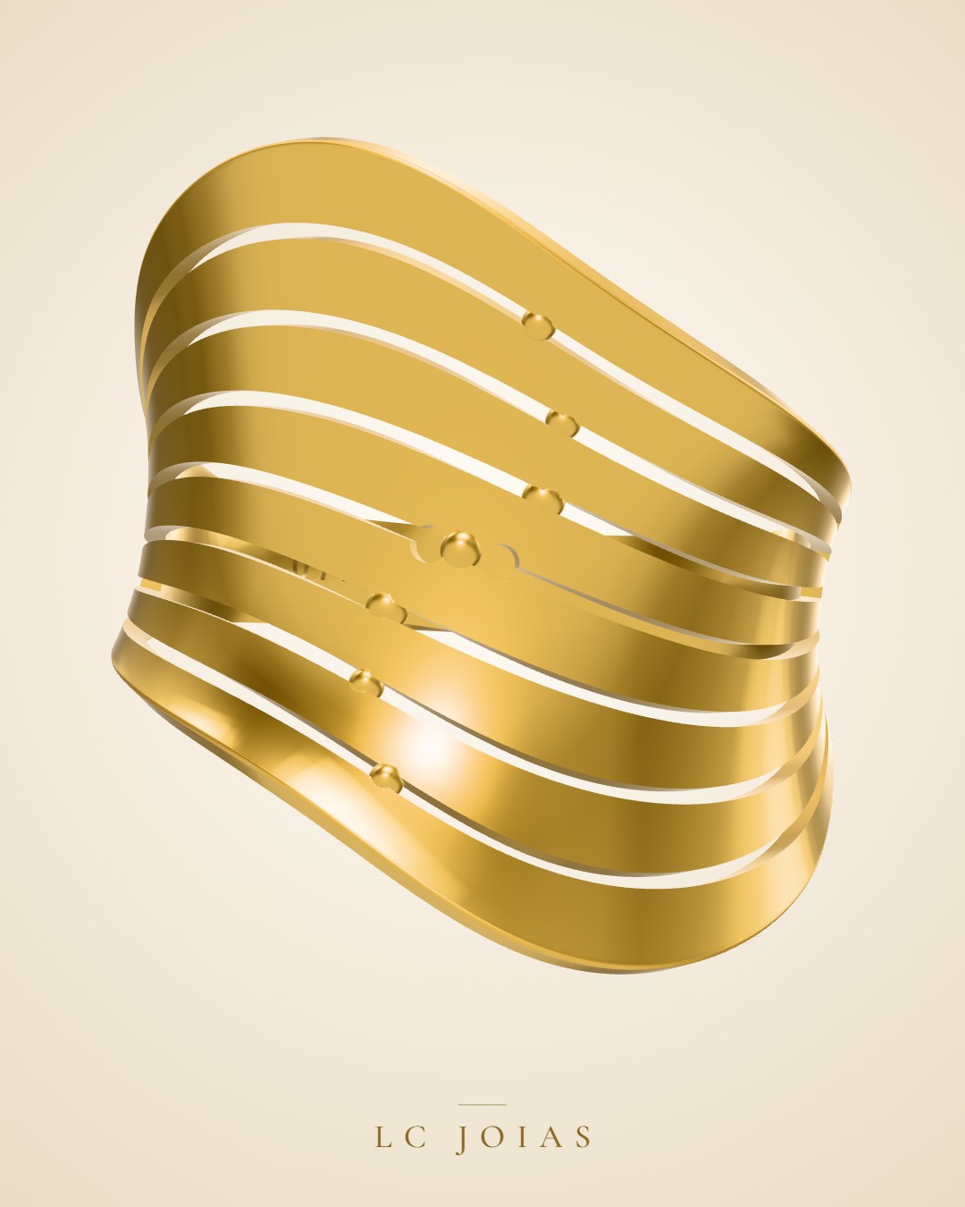 Anel 8115 an em ouro