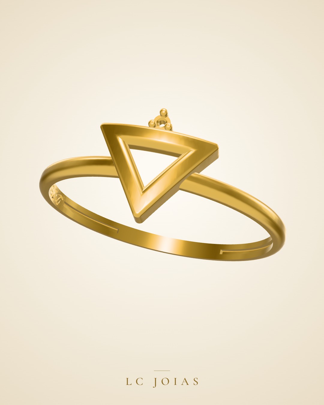 Anel 1773 an em ouro