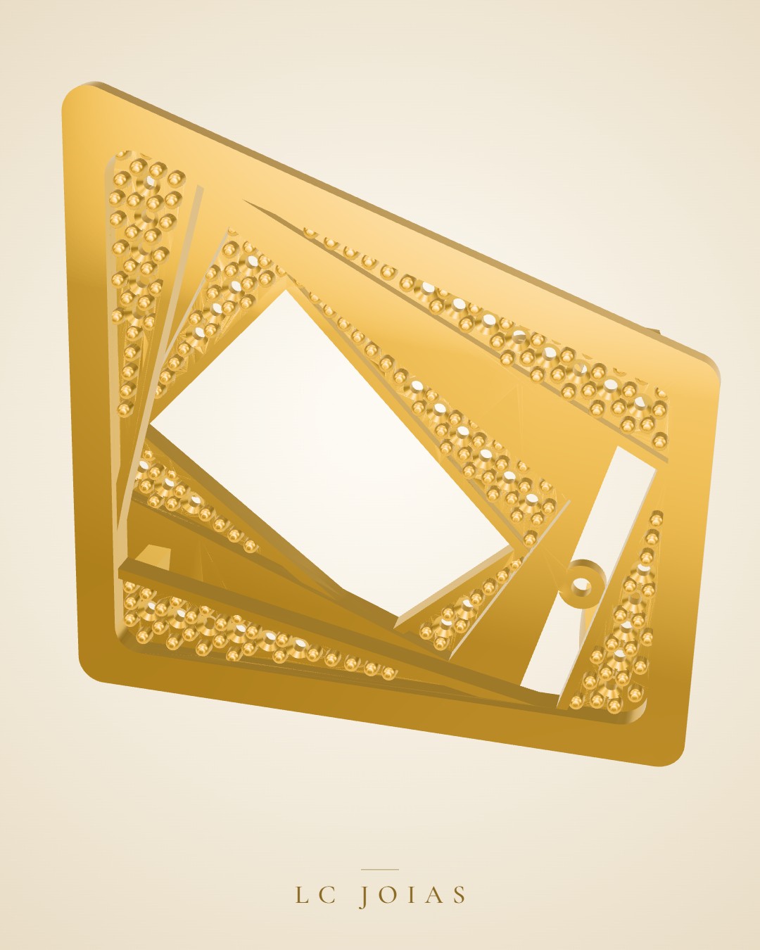 Anel 7511 an aplique em ouro
