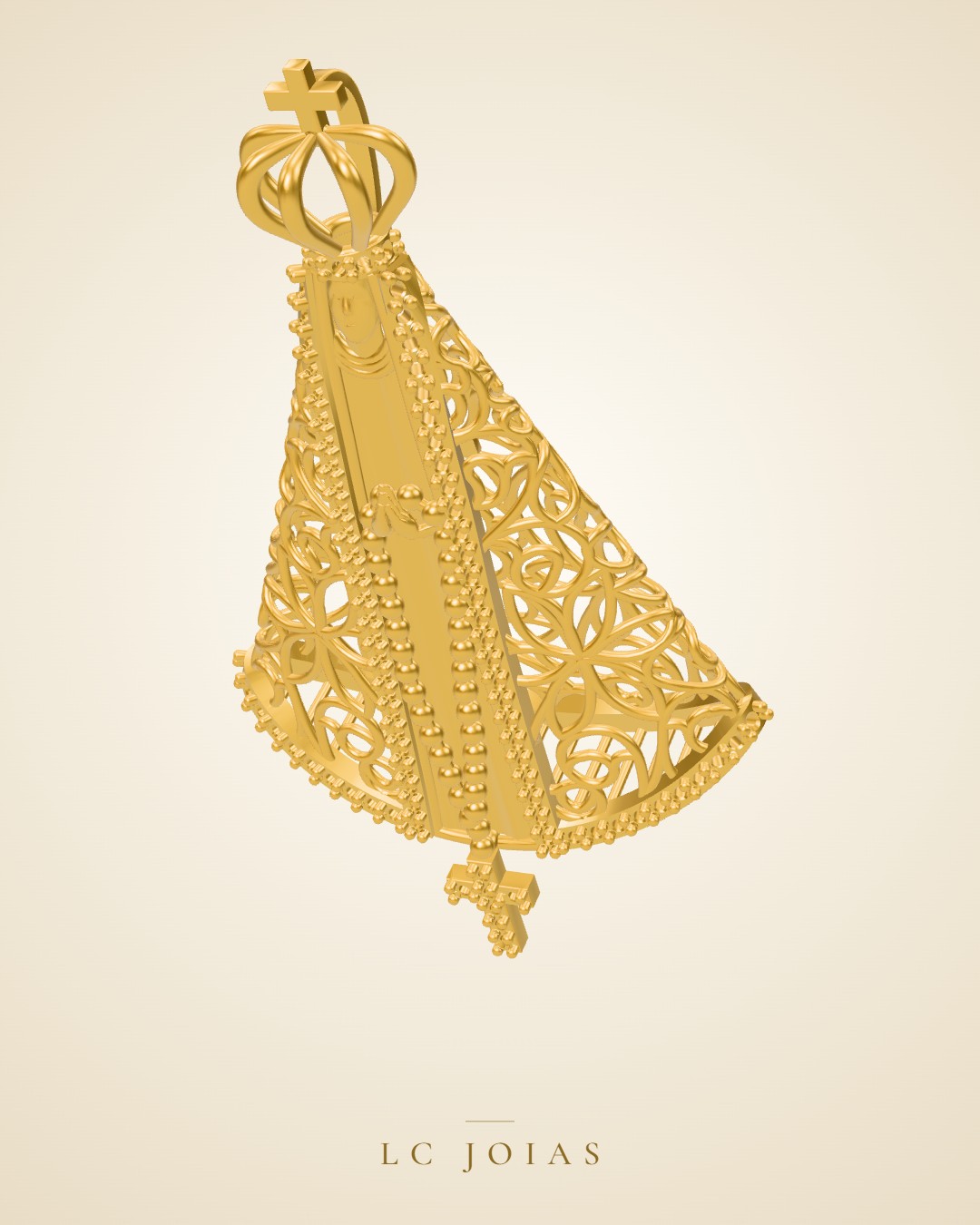 Pingente 8183 pg pd em ouro