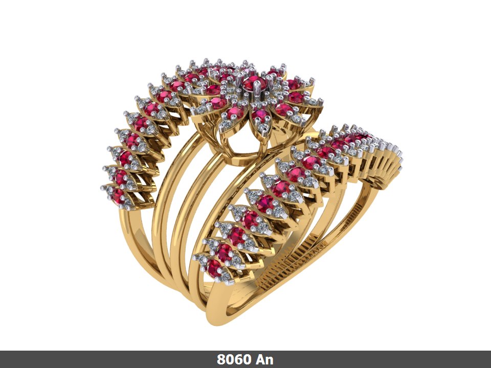 Anel 8060 an em ouro