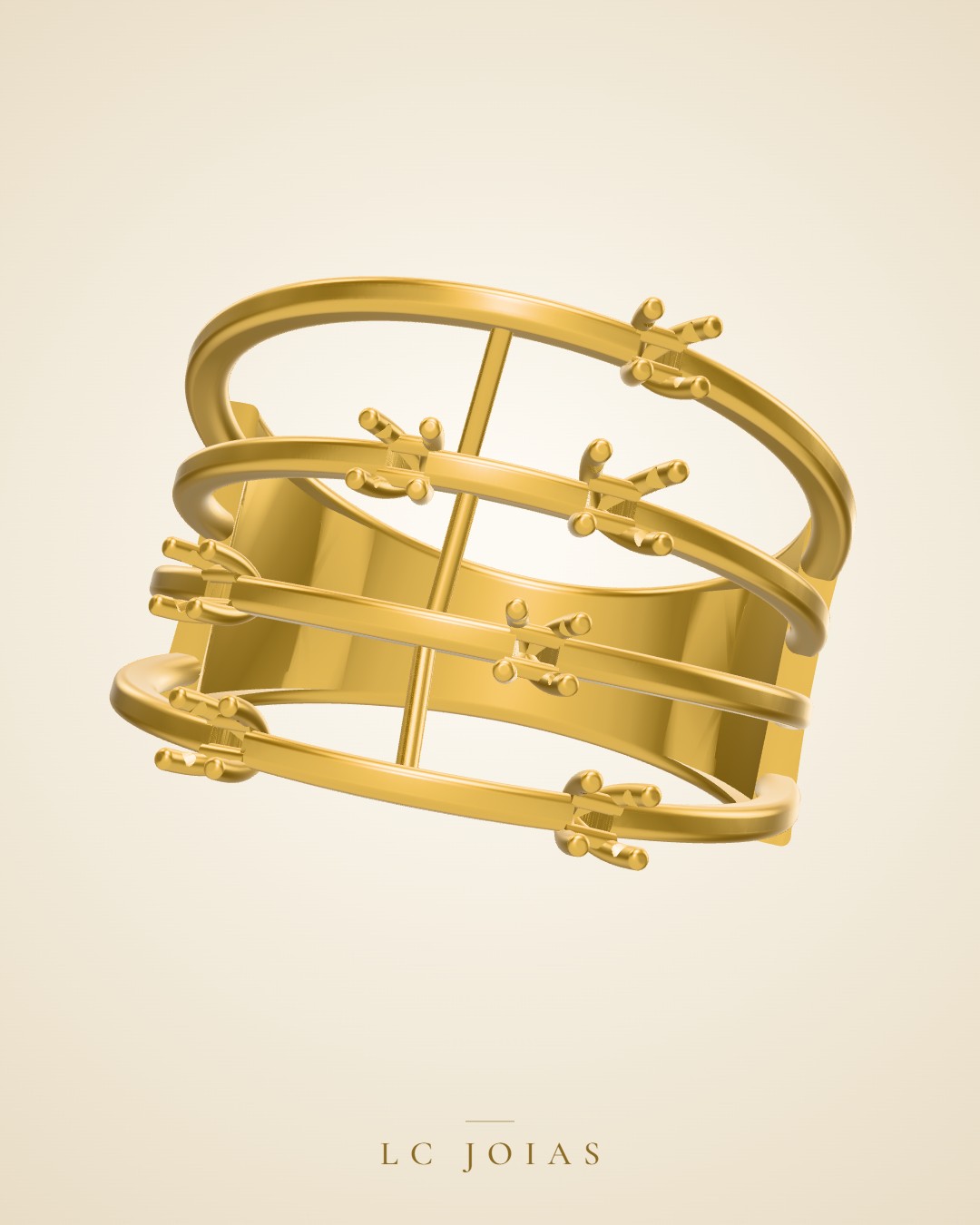 Anel 7880 an c em ouro