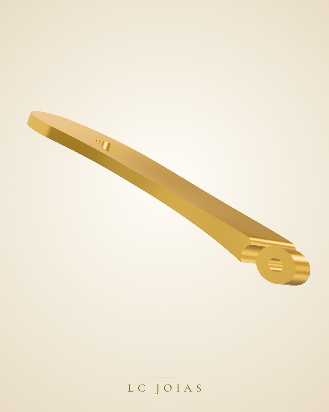Brinco 7637 br a em ouro