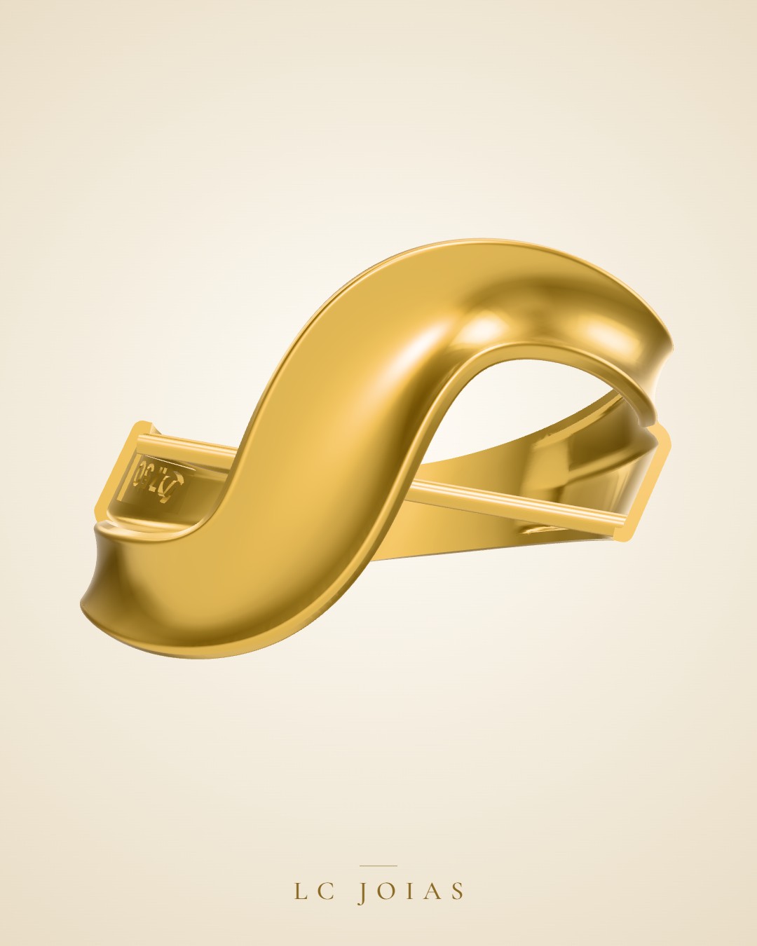 Anel 1308 z an em ouro