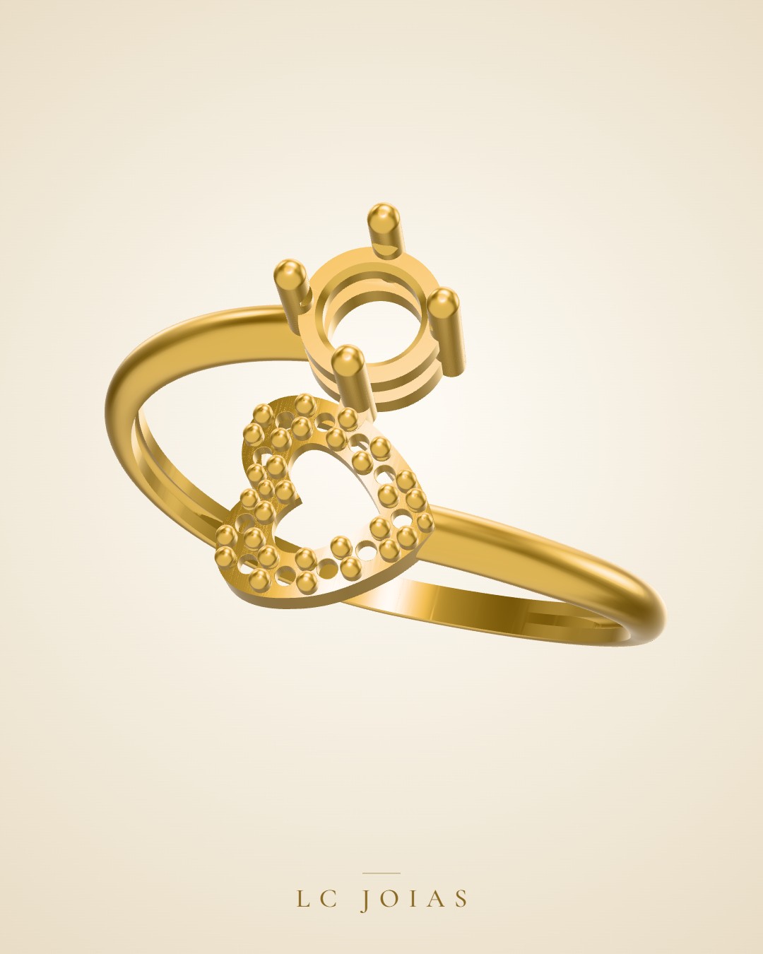 Anel 1189 z an em ouro