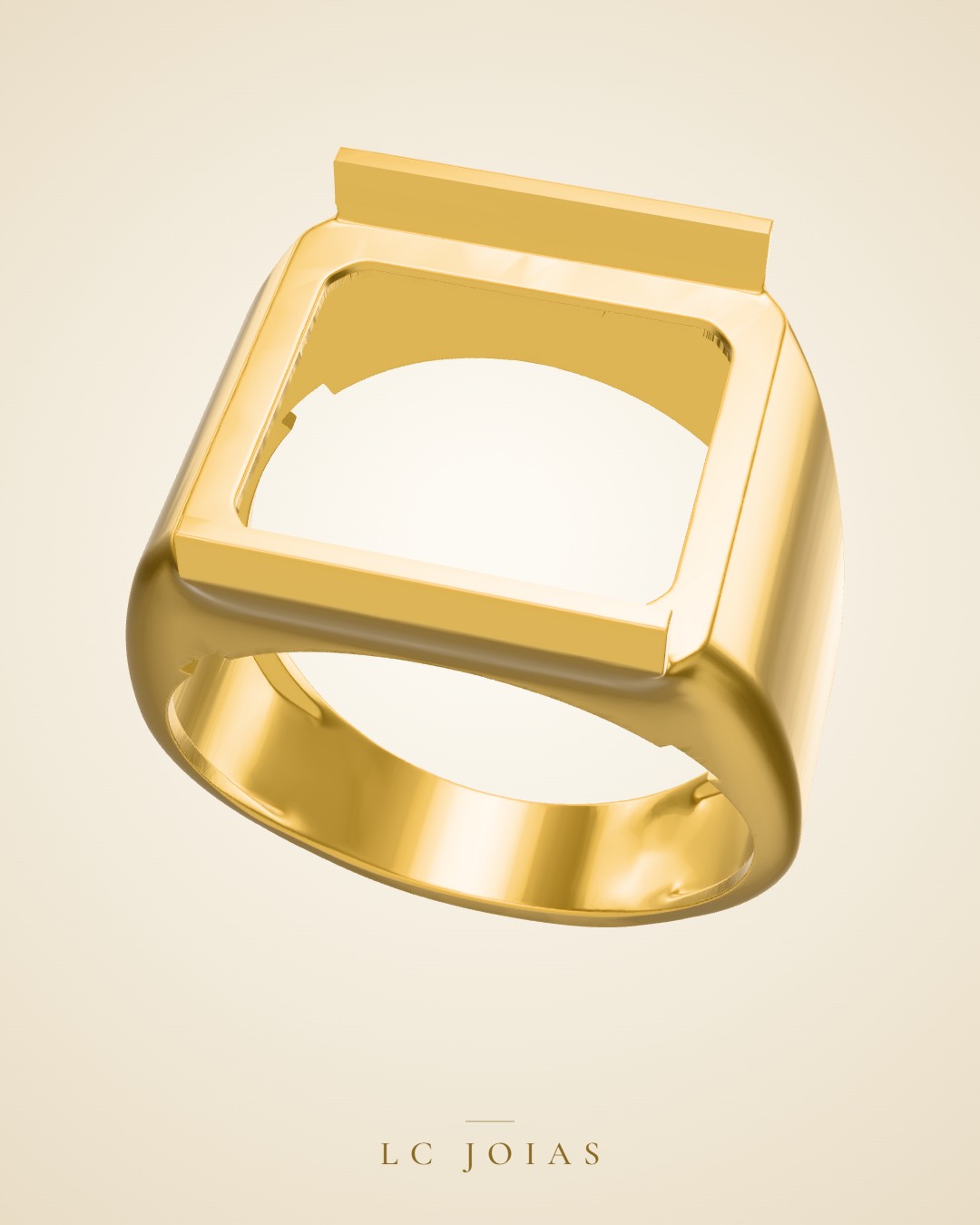 Anel 800an em ouro