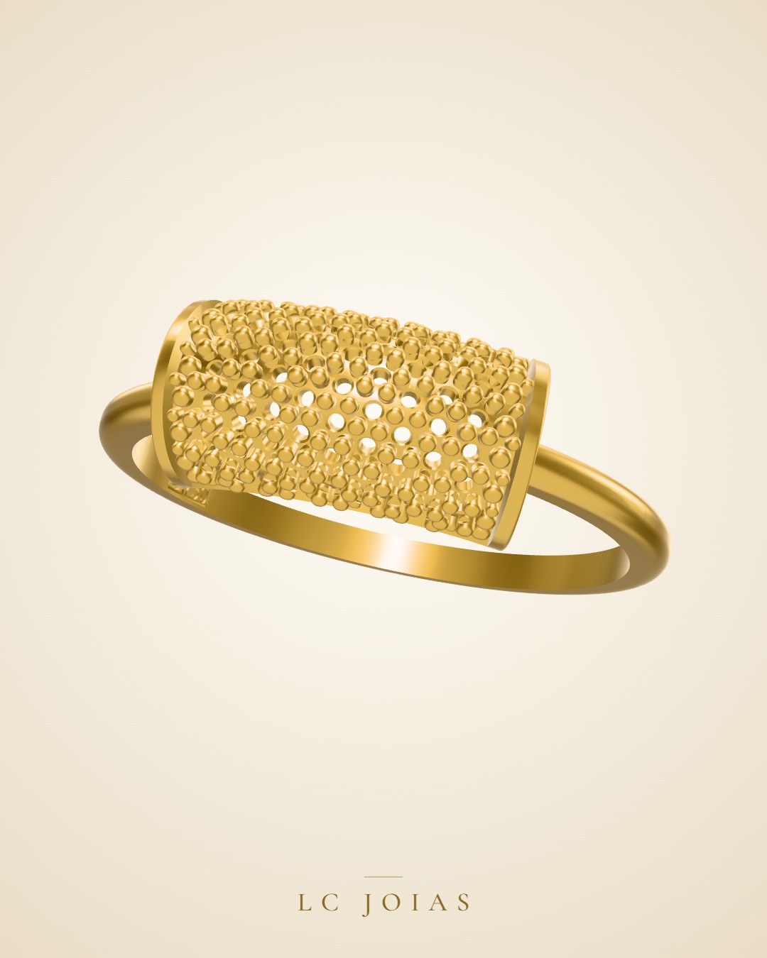 Anel 1528 z an em ouro