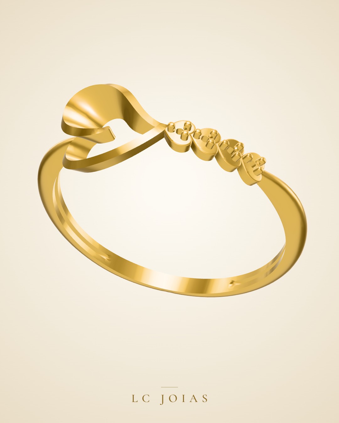 Anel 6894 an em ouro