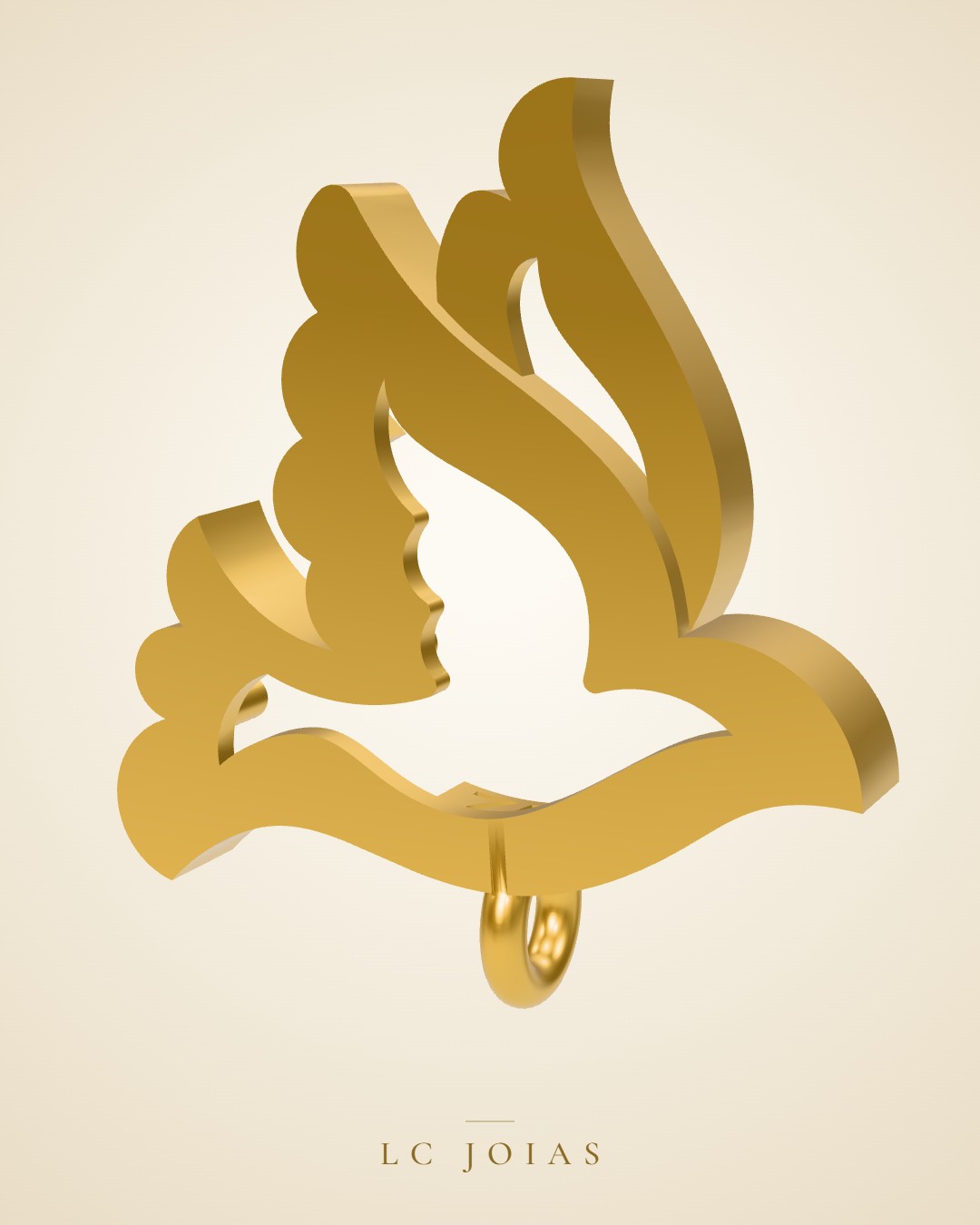 Brinco d 0013 br b em ouro
