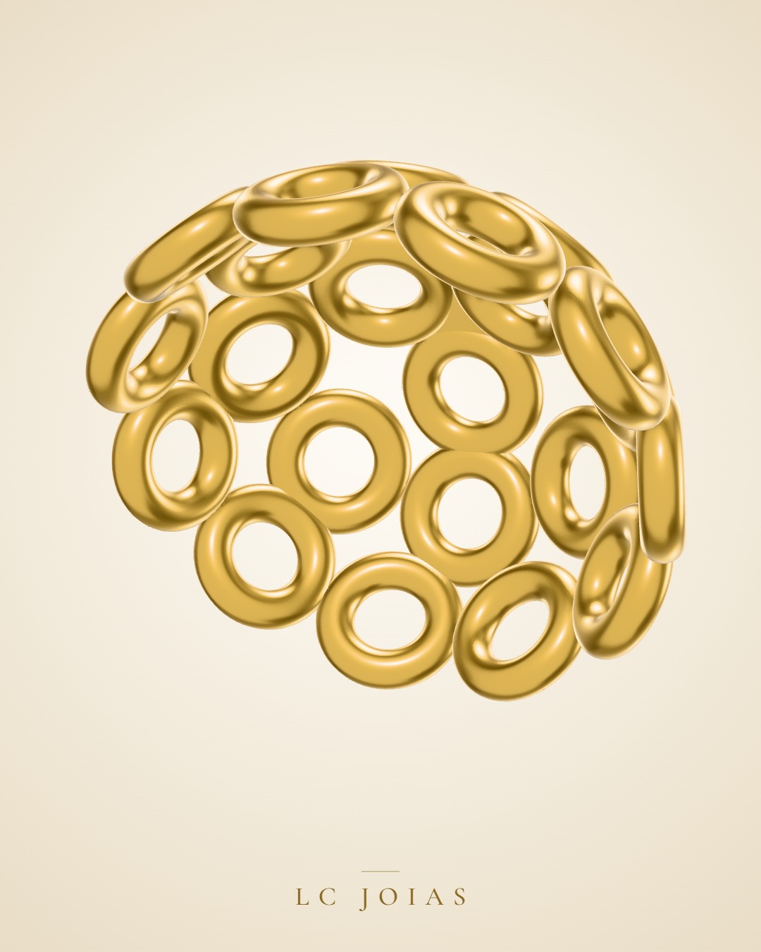 Brinco 7631 br colocar 2 em ouro