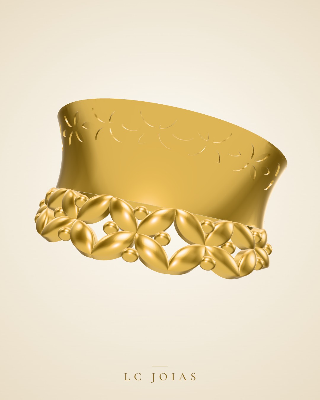 Anel 985 an zir c em ouro