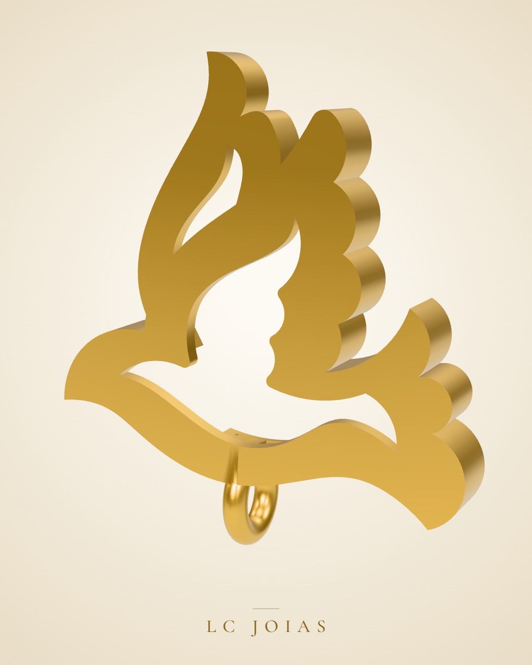 Brinco d 0013 br a em ouro