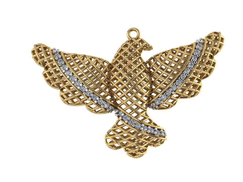 Pingente 7977 pg (pd) em ouro